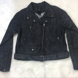 Harley-Davidson Size XL Slim Fit Moto Jean Jacket
